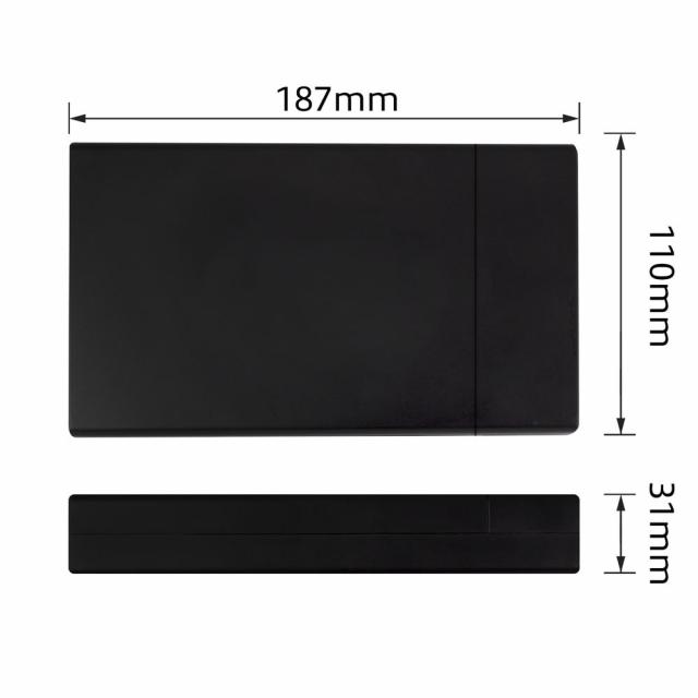 Чекмедже за твърд диск ACT AC1405, 3.5", SATA, USB 3.1 Gen1 (USB 3.0), Черен 