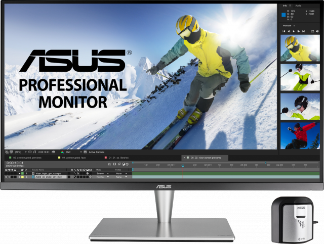 Монитор ASUS PA32UC-K, 32'', 4K, IPS, Quantum Dot, HDR1000, 384 zones local dimming, 99.5% Adobe RGB/95% DCI-P3 