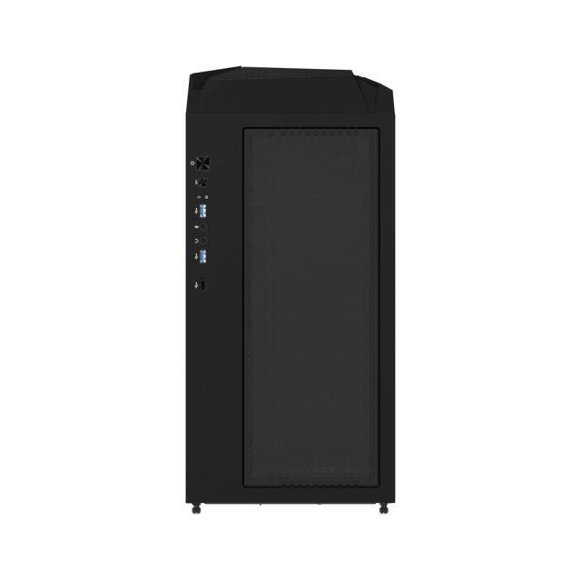 Кутия Gigabyte C301 Black V2, TG, Mid-Tower 