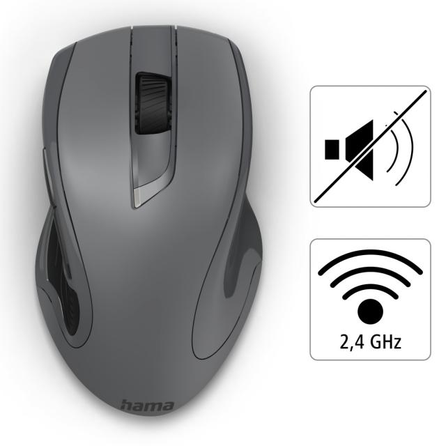 Button Laser Wireless Mouse MW-900 V2, HAMA-173016 