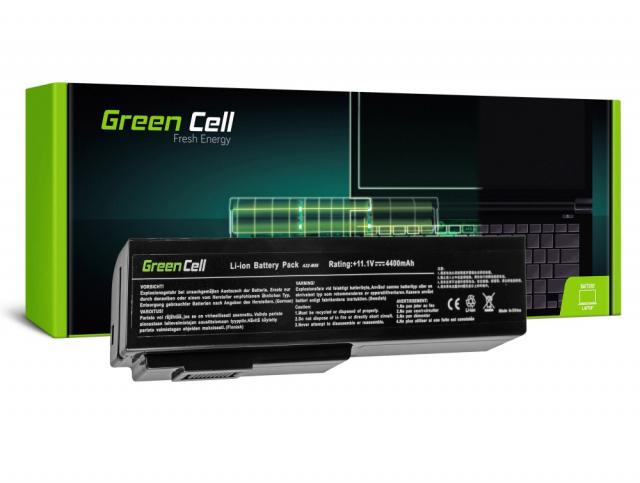 Laptop Battery for Asus G50 G51 G60 M50 M50V N53 N53SV N61 N61VG N61JV 10.8V 4400mAh GREEN CELL 