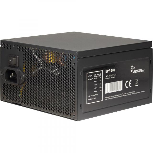 Захранващ блок Inter Tech Argus BPS-500, 500W 80+ Bronze 