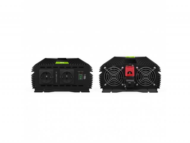 Inverter PRO 12/220 V  DC/AC 3000W/6000W  Modified sine wave GREEN CELL 