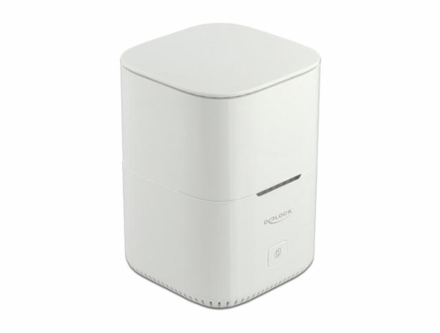 Станция Delock USB-C, За 2 x 2.5″ SATA HDD / SSD, Клониране 
