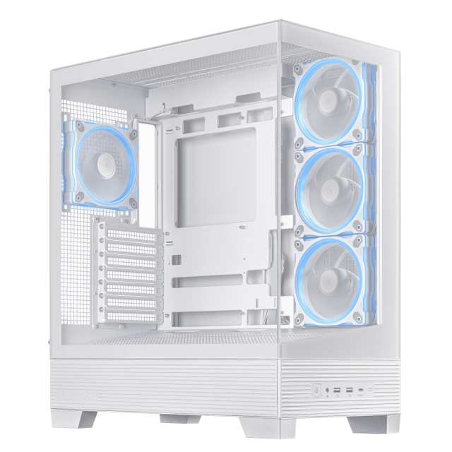 Кутия ASUS A31 PLUS ARGB - White 