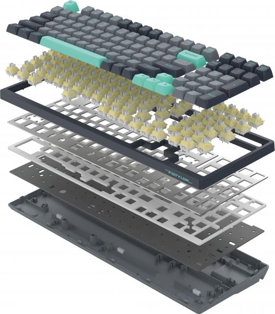 A4tech Fstyler FGS300 Panda Rock Механична TKLкирилизирана 