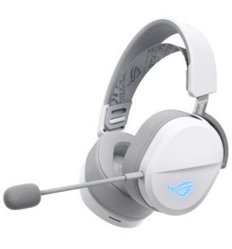 Gaming Wireless Headphones ASUS ROG Pelta White - USB-C, Aura Sync RGB