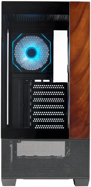 Case CoolerMaster Elite 690 Wood - Black 