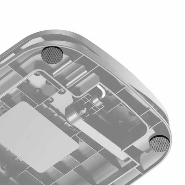 ACT Ergonomic Height Adjustable Footrest with Massage Rollers 