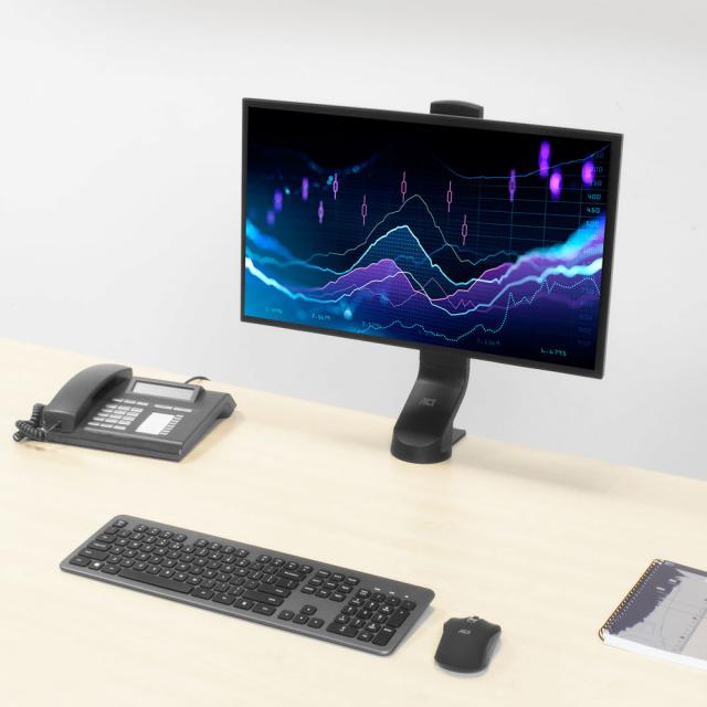 ACT Stand for 1 monitor up to 35" with height adjustment 