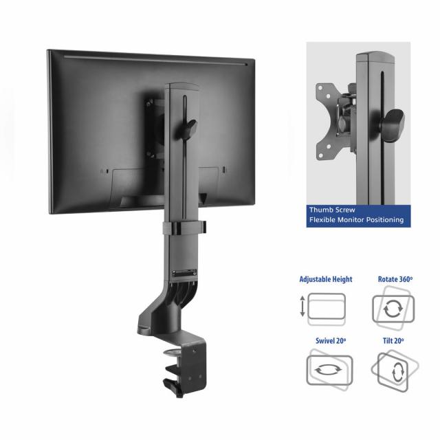 ACT Stand for 1 monitor up to 35" with height adjustment 