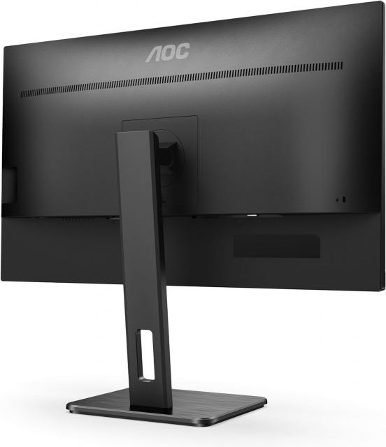 Монитор AOC 27P2Q, 27" IPS, WLED,1920x1080, 100Hz, 250cd/m2 VGA, DP, HDMI, USB SPEAKERS, Hub 