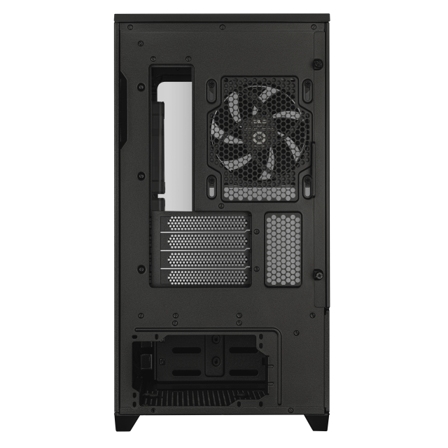 Кутия ASUS Prime AP202 ARGB mATX + 3 ARGB Вентилатора - Black 