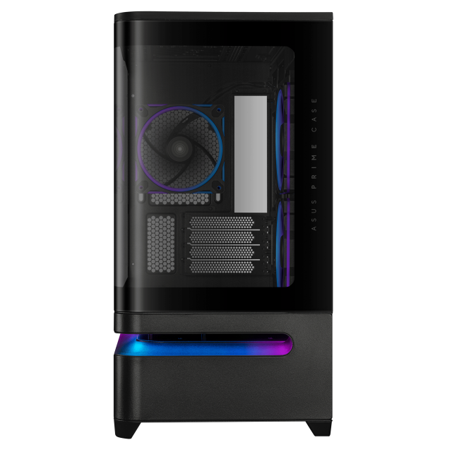 Кутия ASUS Prime AP202 ARGB mATX + 3 ARGB Вентилатора - Black 