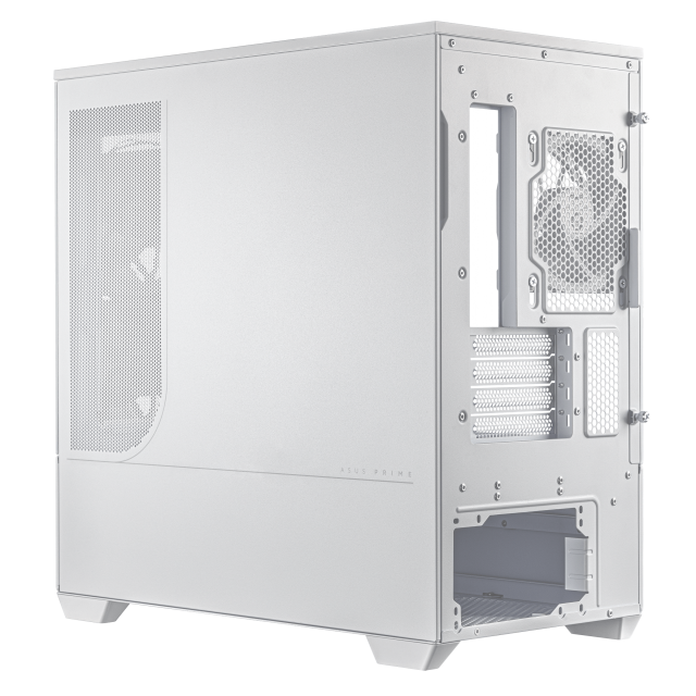 Кутия ASUS Prime AP202 ARGB mATX + 3 ARGB Вентилатора - White 