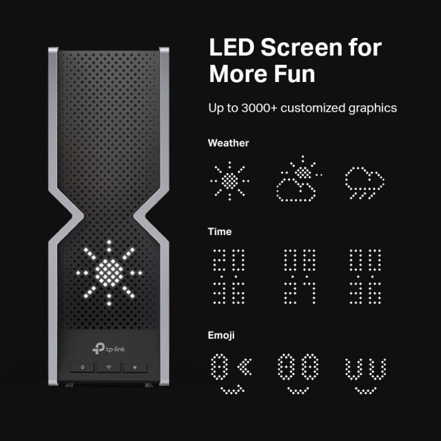 Безжичен рутер TP-Link Archer BE800 Tri-Band Wi-Fi 7 