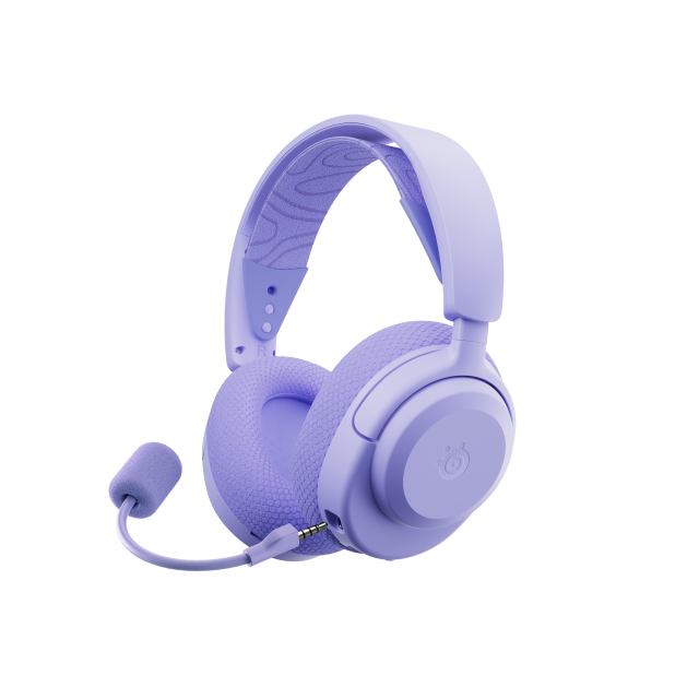 Casti gaming wireless SteelSeries Arctis Nova 3 pentru PC, Lavander 