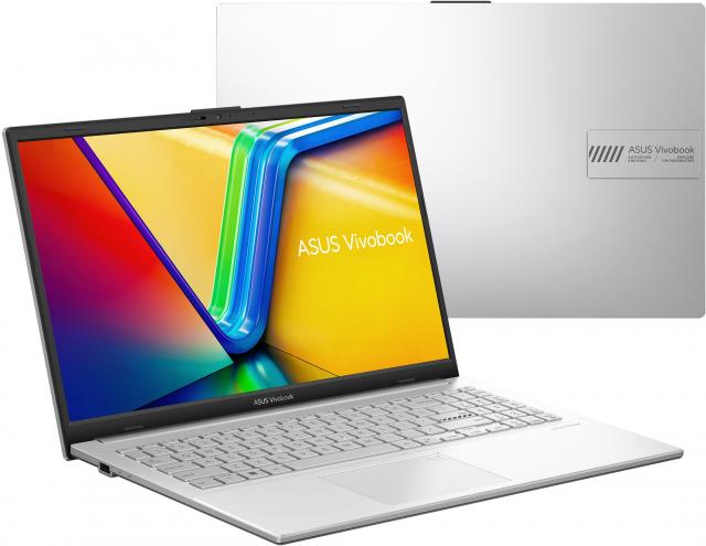 Лаптоп ASUS Vivobook Go 15 E1504FA-BQ2337- 15.6" FHD, Ryzen 3 7320U, 16GB LPDDR5, 512GB SSD, Free OS 