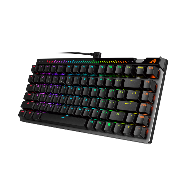 Геймърска Механична Клавиатура ASUS ROG Falchion Ace 75 HE Black - ROG HFX V2 Magnetic Switch 