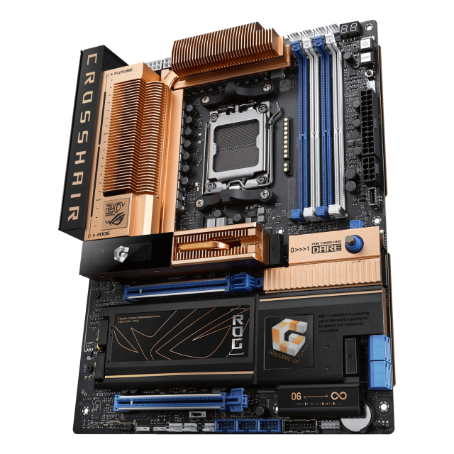 Дънна платка ASUS ROG CROSSHAIR X870E 2006 WIFI AM5 DDR5 