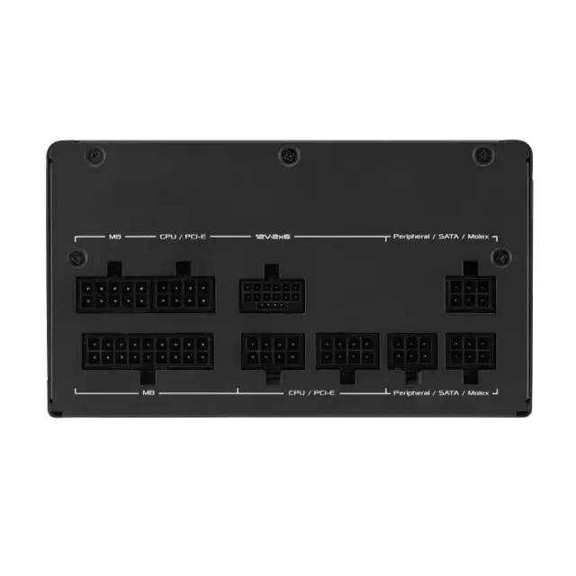 Захранващ блок ASUS Prime 850W Gold Black Edition, PCIe 5.1, Fully Modular 