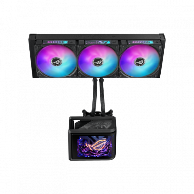 Охладител за процесор ASUS ROG Ryuo IV SLC 360 ARGB 6.67" Curved AMOLED Display 