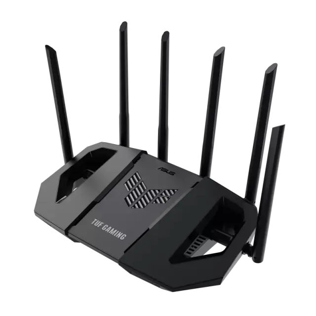 Безжичен рутер ASUS TUF Gaming BE6500 Dual-Band WiFi7 (802.11be), Ai Mesh 