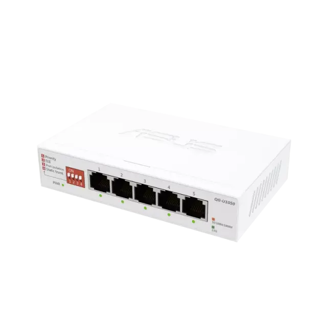 Суич ASUS QG-U1050 5-Port 5 x 2.5Gbps ports 