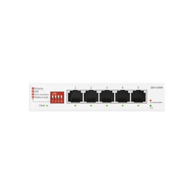 Суич ASUS QG-U1050 5-Port 5 x 2.5Gbps ports 