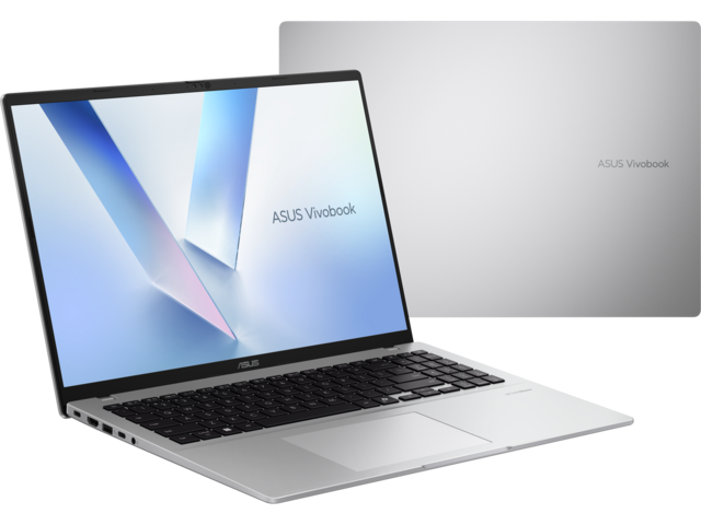 Лаптоп ASUS Vivobook 16 X1607CA-MB059  - 16" IPS WUXGA, Intel Core 5 225H, 16GB LPDDR5X, 512GB SSD, Free OS 