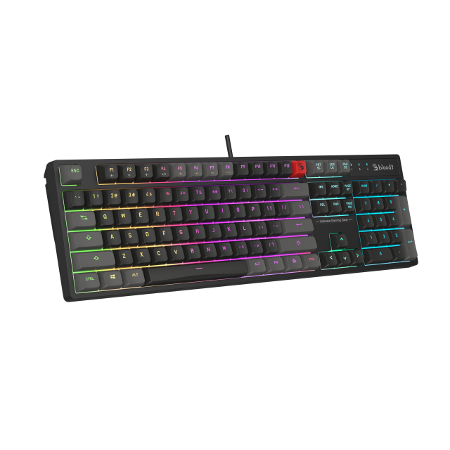 Геймърска клавиатура A4Tech Bloody B230N Neon Backlit - Черна 