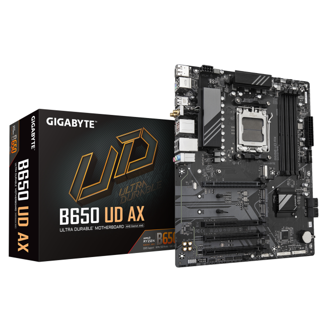 Дънна платка GIGABYTE B650 UD AX, AM5 
