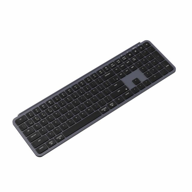 Безжична клавиатура Keychron B6 Pro Ultra-Slim - Space Gray 