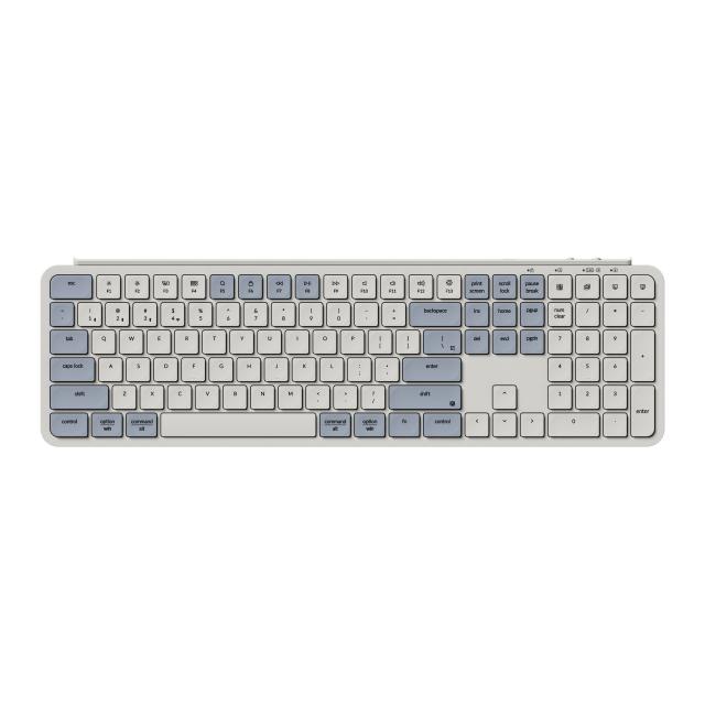 Wireless keyboard Keychron B6 Pro Ultra-Slim - Retro Blue 