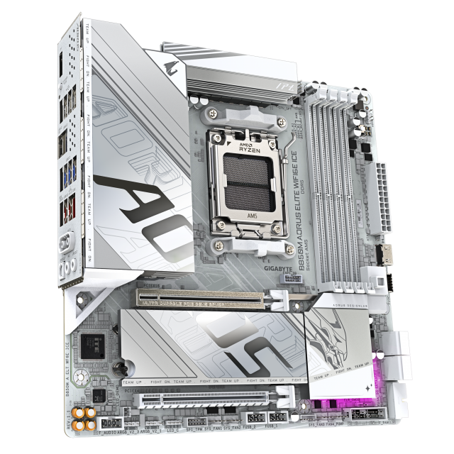Дънна платка GIGABYTE B850M AORUS ELITE WIF6E ICE socket AM5 