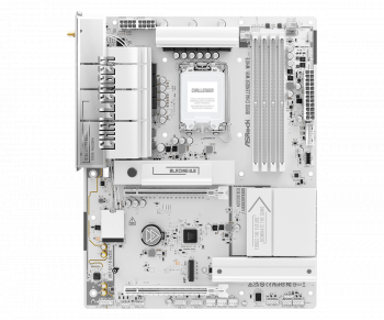 Дънна платка ASRock B860 Challenger White WIFI, LGA 1851