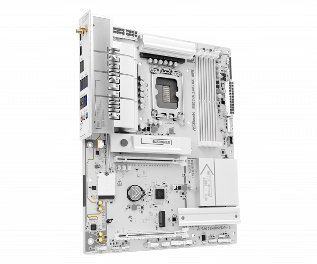Дънна платка ASRock B860 Challenger White WIFI, LGA 1851 