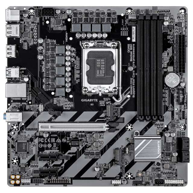 Дънна платка GIGABYTE B860M D3W, LGA 1851 