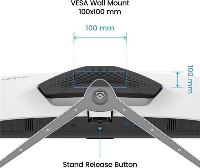 Монитор BenQ EX271, бял 