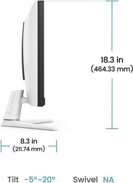 Монитор BenQ EX271, бял 