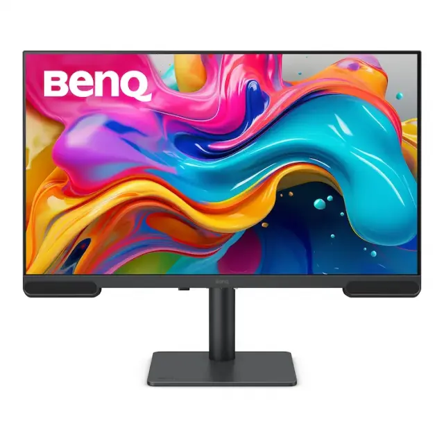Монитор BenQ PV3200U професионален за видеообработка, 32" IPS, 4K 3840x2160, 100% sRGB, 100% Rec.709, 95% P3, USB Hub, speakers, регулируема стойка 