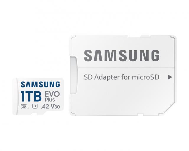 Memory card Samsung EVO+, 1 TB, mSD + Adapter, card microSDXC 