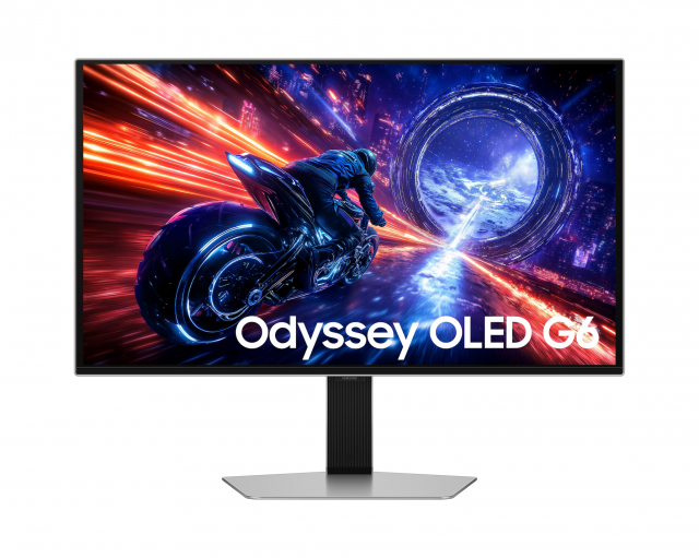 Монитор SAMSUNG Odyssey OLED G6 G60SF - 27" QD-OLED, WQHD(2560x1440) 500Hz, 0.03ms, G-Sync Compatible 