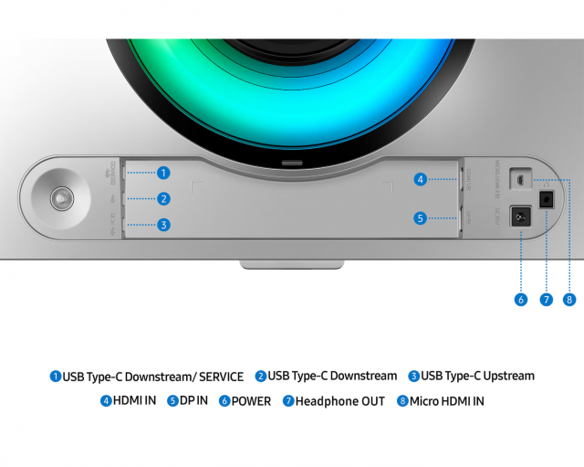 Монитор Samsung Odyssey OLED G9 G93SD - 49" OLED DUAL QHD CURVED 1800R, 240 Hz, 0.03ms 