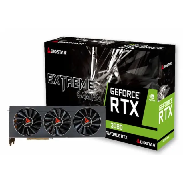 Видео карта BIOSTAR GeForce RTX 3080 10GB GDDR6 