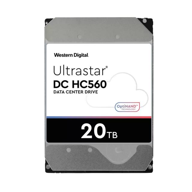 WD Ultrastar DC HC560 3.5" 20 TB SATA, 7200RPM, 512MB 