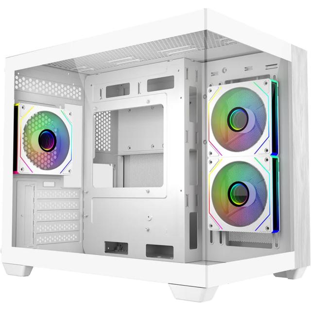 Case CoolerMaster Elite 481 Wood - White 