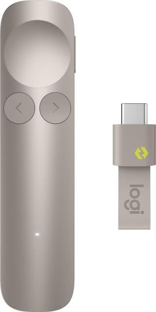 Wireless Presenter Logitech Spotlight 2, Bluetooth, 2.4Ghz Wireless - Sand 