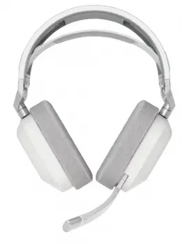 Gaming headset with microphone Corsair HS80 MAX White wireless and Bluetooth PC/PS5/PS4