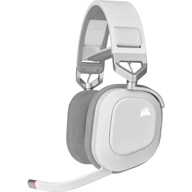 Gaming headset with microphone Corsair HS80 RGB White wireless PC/PS5/PS4 